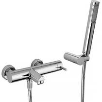 Змішувач для ванни Paffoni Stick SK023CR з душовим набором, хром, фото №1