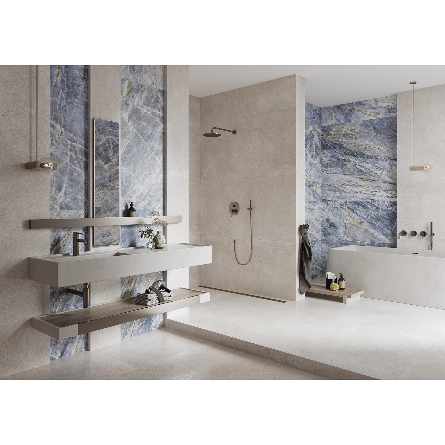 GRES MODERN CONCRETE IVORY RECT (1 сорт)