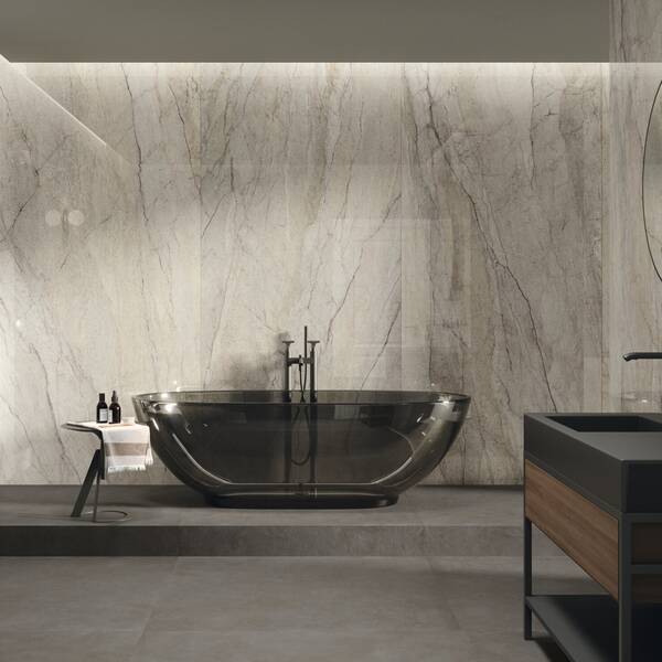 Керамограніт APE Ceramica Mare Di Sabbia Beige Pol Rect 120x280 см, фото 2