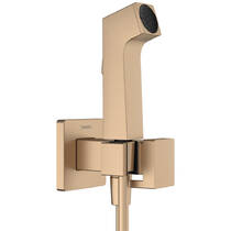 Гігієнічний душ Hansgrohe Bidette E 29233140 бронза матовий, фото №1