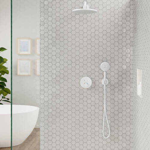 Шлангове підключення Hansgrohe Fixfit S 26888700 з тримачем, білий матовий, фото 3