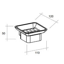 Мильниця Liberta FLOW white білий, фото №3