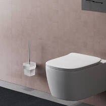 Щетка для унитаза Liberta FLOW white белый, фото №1