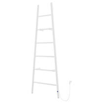 Полотенцесушитель электрический Instal Projekt Escada ESCE1-60/160C34 1600х600 мм круглое сечение, белый мат 160 Вт, фото №2