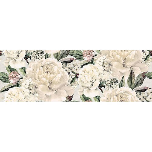 Плитка Cersanit Gracia White Flower Satin 20x60 см декор, фото 1