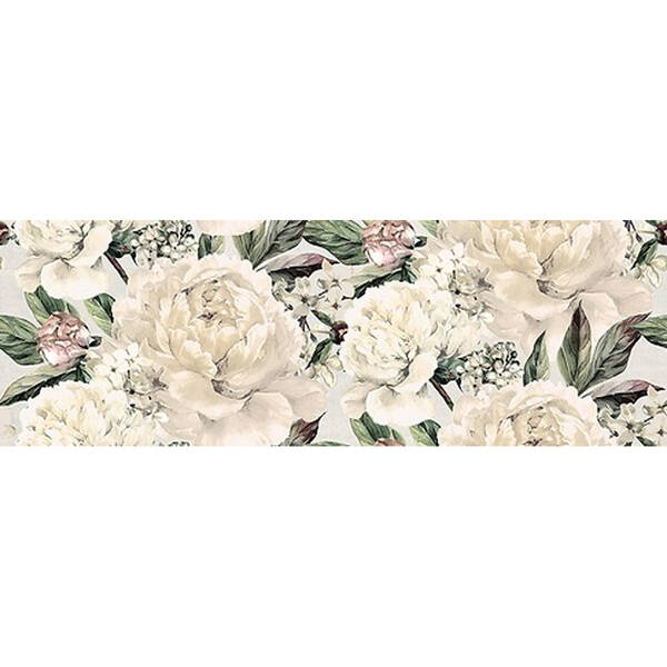 Плитка Cersanit Gracia White Flower Satin 20x60 см декор, фото 1