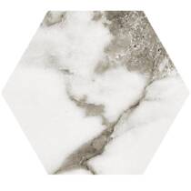 Керамогранит Almera Ceramica (Spain) Calacatta Majestic Hex 19,8х22,8 см, фото №3