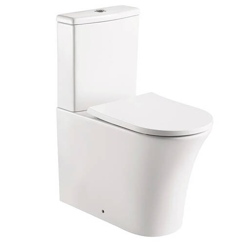 Кришка для унітаза-компакта Primera Prime 8690021 soft close, фото 2