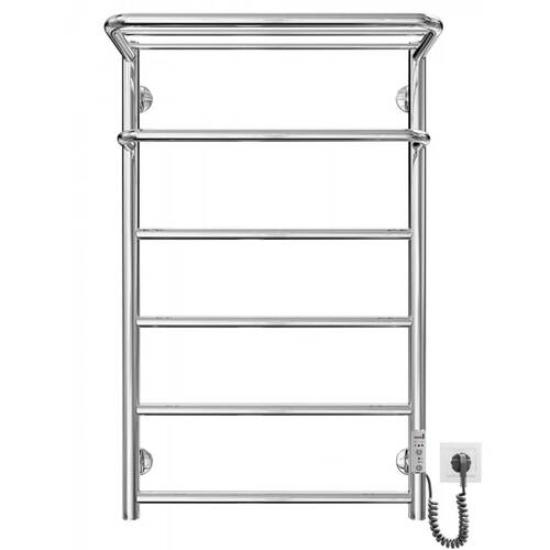 Рушникосушарка електрична Mario Hotel-І 800х530/240 TR К 810х520 мм хром 95 Вт, фото 4