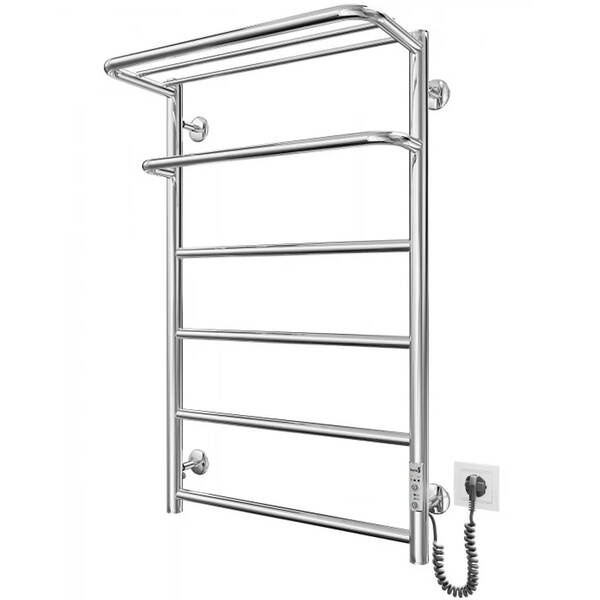 Рушникосушарка електрична Mario Hotel-І 800х530/240 TR К 810х520 мм хром 95 Вт, фото 2