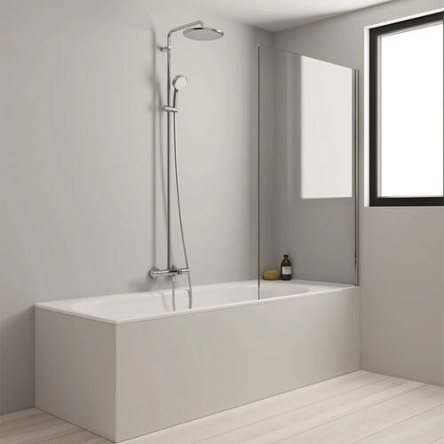 Душова система Grohe Tempesta Cosmopolitan 26672000 з термостатом хром, фото 6