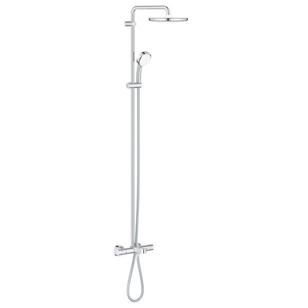 Душова система Grohe Tempesta Cosmopolitan 26672000 з термостатом хром, фото 1