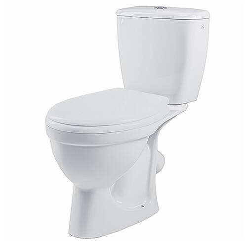 Унітаз-компакт KOLO Antysplash 209905UA з сидінням з кришкою із поліпропілену, фото 2