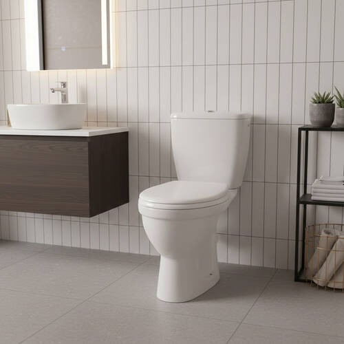 Унітаз-компакт KOLO Antysplash 209905UA з сидінням з кришкою із поліпропілену, фото 1