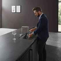 Змішувач для кухні Hansgrohe Aquno Select M81 73836000 хром, фото №3