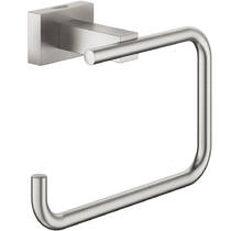 Держатель для туалетной бумаги Grohe Essentials Cube 40507DC1 без крышки, суперсталь, фото №1