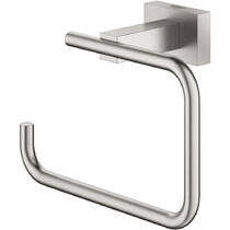 Держатель для туалетной бумаги Grohe Essentials Cube 40507DC1 без крышки, суперсталь, фото №3
