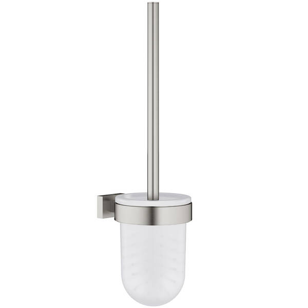 Щетка для унитаза Grohe Essentials Cube 40513DC1 с держателем, суперсталь, фото 1