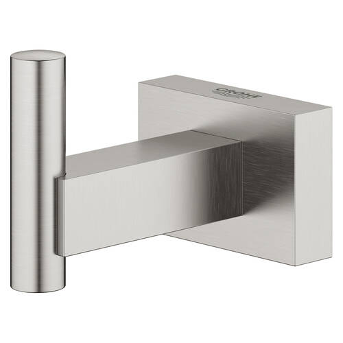 Гачок Grohe Essentials Cube 40511DC1 одинарний, суперсталь, фото 2