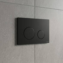 Клавиша смыва Devit 90.211.KB черный матовый для установки 90.211, фото 1