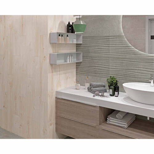 Керамограніт Zeus Ceramica ZXXWU1BR Allwood White 22,5х90 см, фото 3