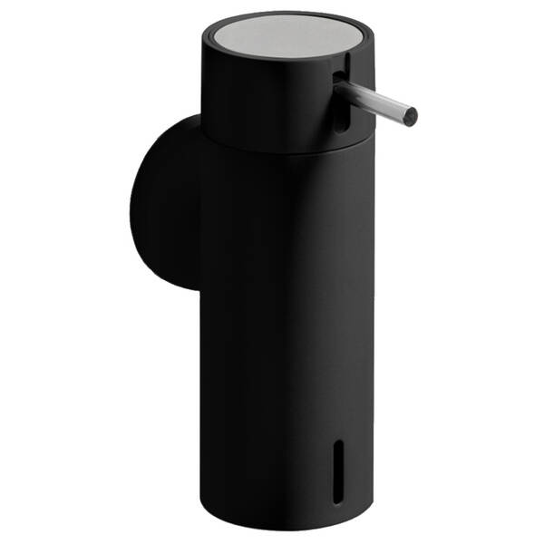 Дозатор для жидкого мыла Liberta Roll Black черный матовый, фото 1