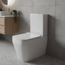 Унітаз-компакт Devit Optima 3110140 безобідковий  з кришкою Soft-Close, фото №1