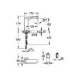 Змішувач для раковини Grohe Eurosmart Cosmopolitan E 36422000 сенсорний, хром, фото 2