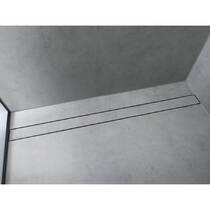 Решетка для душевого канала Hansgrohe RainDrain Rock 56031000 для облицовки плиткой 800 мм, фото №3