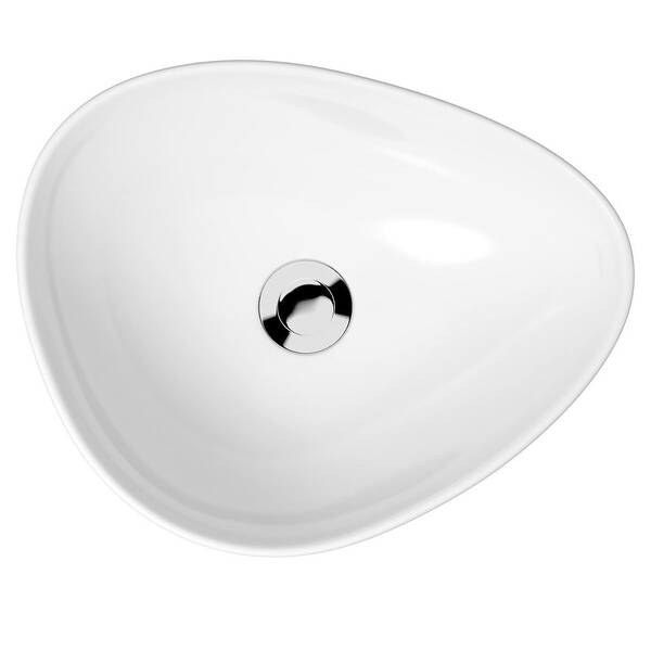 Раковина Cersanit Moduo CCWT1000696401 45х35 см  на стільницю асиметрична, фото 1
