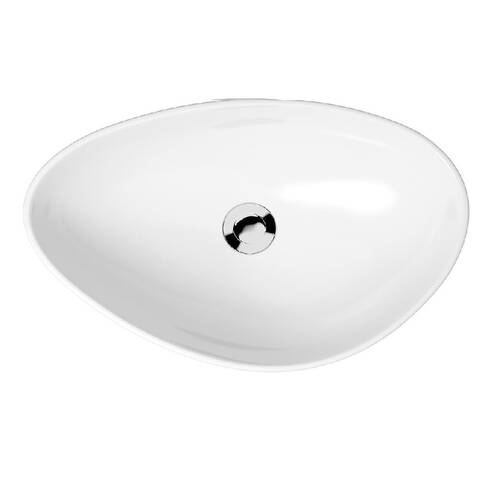 Раковина Cersanit Moduo CCWT1000706401 56,5х36,5 см на столешницу, фото 1