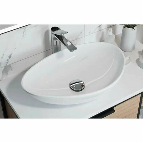 Раковина Cersanit Moduo CCWT1000706401 56,5х36,5 см на столешницу, фото 3