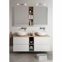 Раковина Cersanit Moduo CCWT1000656401 на стільницю кругла d35 см, фото №3