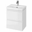 Тумба з раковиною Cersanit Moduo Slim СЕТ B02 50 см білий, фото 1