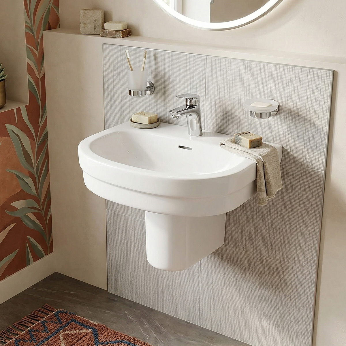 C514970WH/C534970WH Bliss L (Scandi) напівп'єдестал (1 сорт)