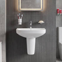 Напівп'єдестал для раковини AM.PM Inspire C504970WH, фото №1