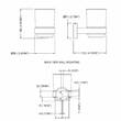 Склянка GENWEC Nimbus GW05 71 04 03 з тримачем, чорний матовий, фото 2