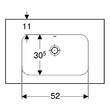 Раковина Geberit iCon Light 501.839.00.7 з полицею 75 см, фото 2