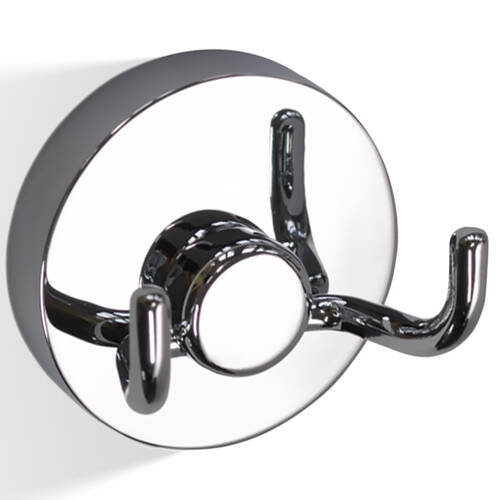 Крючок Decor Walther Universal WH 3 0009274 двойной, хром, фото 1