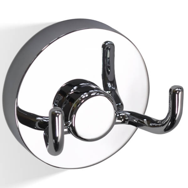 Крючок Decor Walther Universal WH 3 0009274 двойной, хром, фото 1