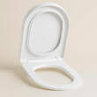 Кришка для унітаза RAK Ceramics Valet VALSC3901WH Soft Close, Quick Release, фото 1