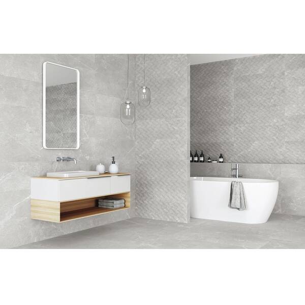 Плитка Almera Ceramica (Spain) Freccia Kingstone Ash Rect 33.3х100 см декор, фото 2