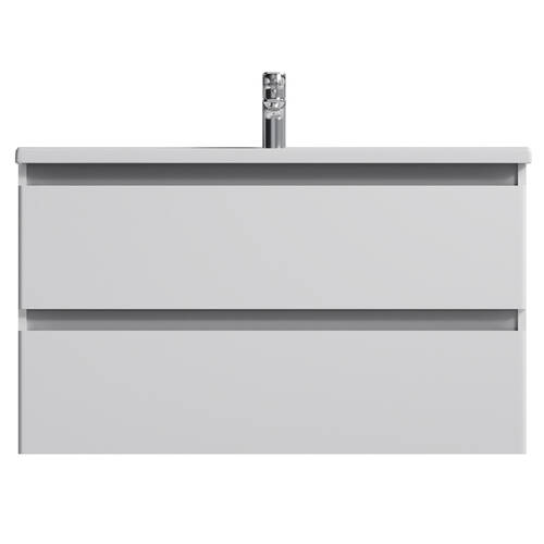 Тумба з раковиною AM.PM X-Joy M85 - FHX1002 - WC1002WG38 підвісна, 100 см, білий глянець, фото 1