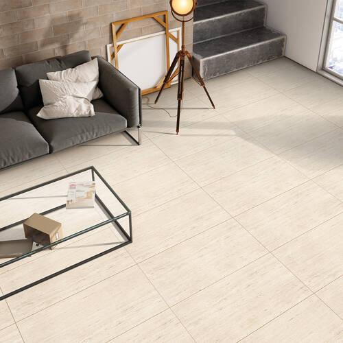 Керамограніт Almera Ceramica-2 Elite Travertino Crema 60х120 см, фото 1