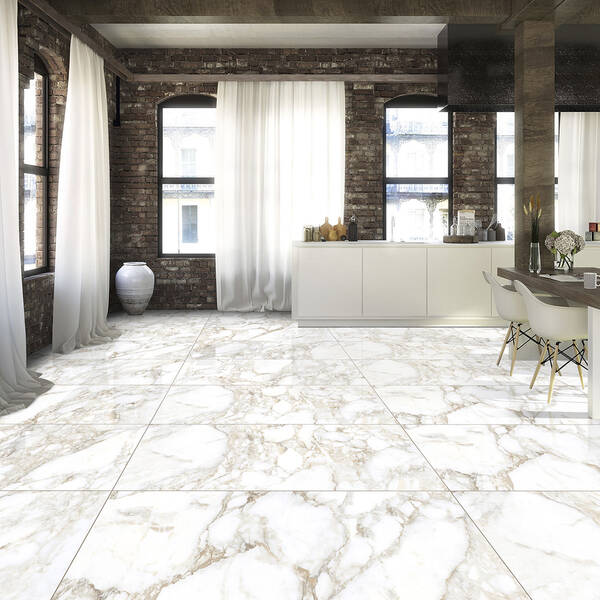 Керамограніт Almera Ceramica-2 Soweto Blanco 60х120 cм, фото 1