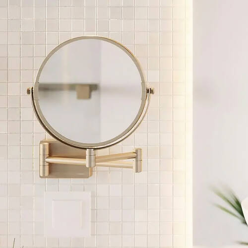 Косметичне дзеркало Hansgrohe AddStoris 41791990 золото, фото 3