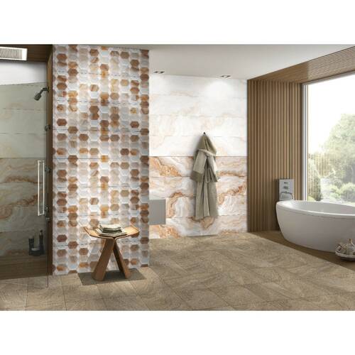 Плитка Ceramica Deseo Arabesque Beige Light 30х90см, фото 8