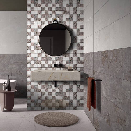 Плитка Ceramica Deseo Hoover Gray Decor декор 30х90 см, фото 1