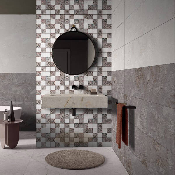 Плитка Ceramica Deseo Hoover Gray Decor декор 30х90 см, фото 1