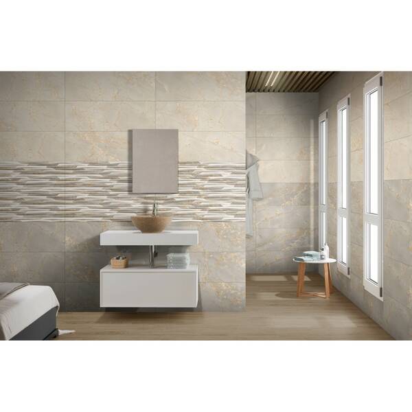 Плитка Ceramica Deseo Versace Grey 30х90 см, фото 7